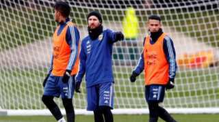 Messi absent from training as Argentina prepare to take on Spain