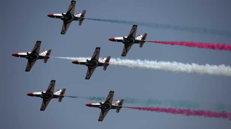 On Pakistan National Day, camels, parade & China jets on show