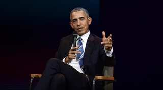 'Trump is a total and complete dipshit,' says Obama. Warning: This video is fake
