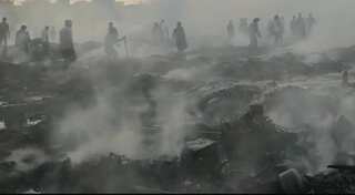 Over 100 houses gutted in fire in Meerut