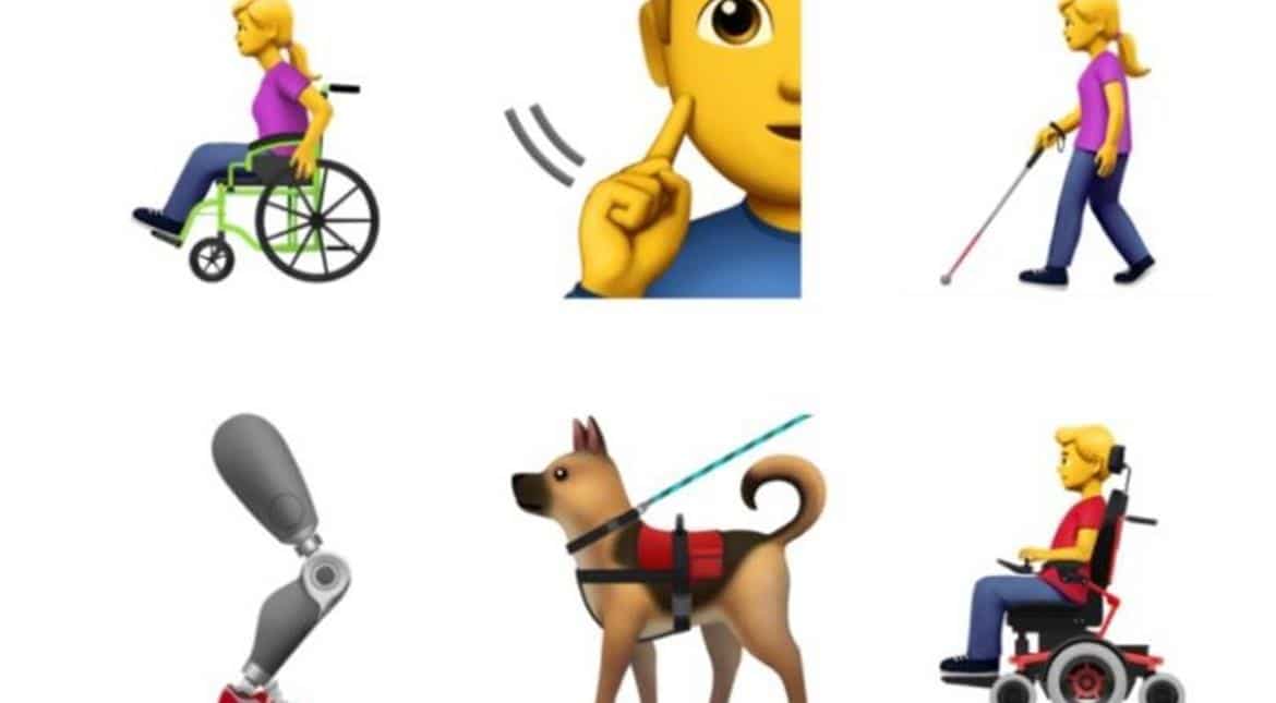Apple proposes new emojis to represent people with disabilities Apple proposes new emojis to represent people with disabilities