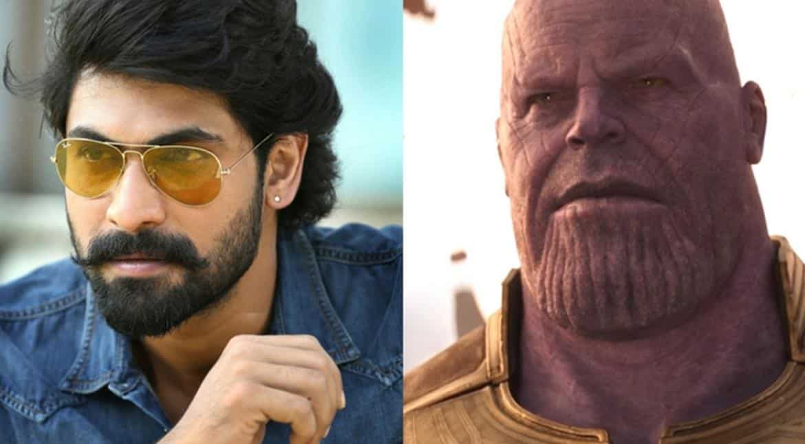 Rana Daggubati joins 'Avengers' universe; dubs for Thanos for the Telugu version of the film Rana Daggubati joins 'Avengers' universe; dubs for Thanos for the Telugu version of the film