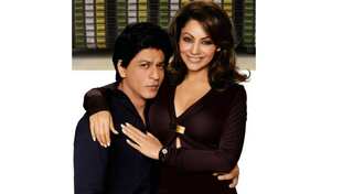 Shah Rukh Khan says wife Gauri is the busiest of the Khans as he launches her book