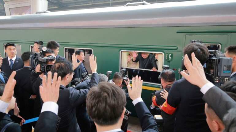 Kim Jong-Un's train: Fresh lobster, lady conductors & French wine from Paris