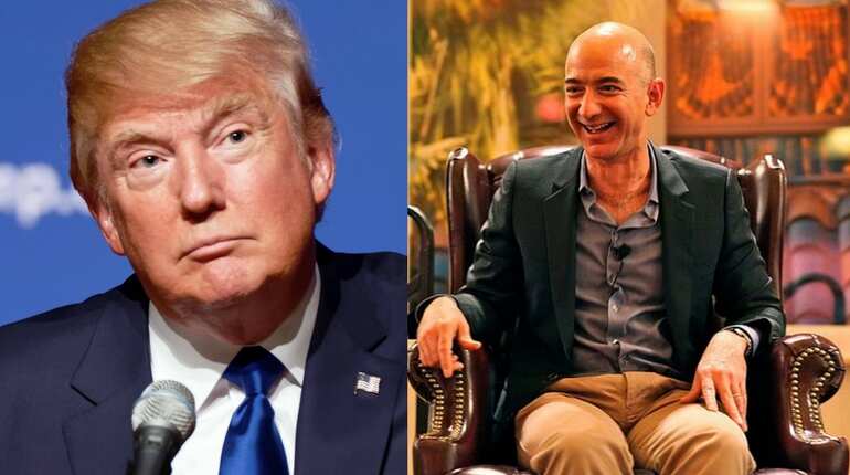 Trump assails Amazon on taxes, retail competition Trump assails Amazon on taxes, retail competition