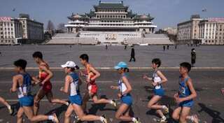 US travel ban hits foreign attendance figures for North Korea marathon