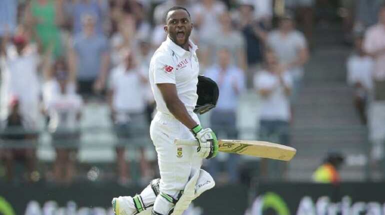 Bavuma guides South Africa past 400 at lunch