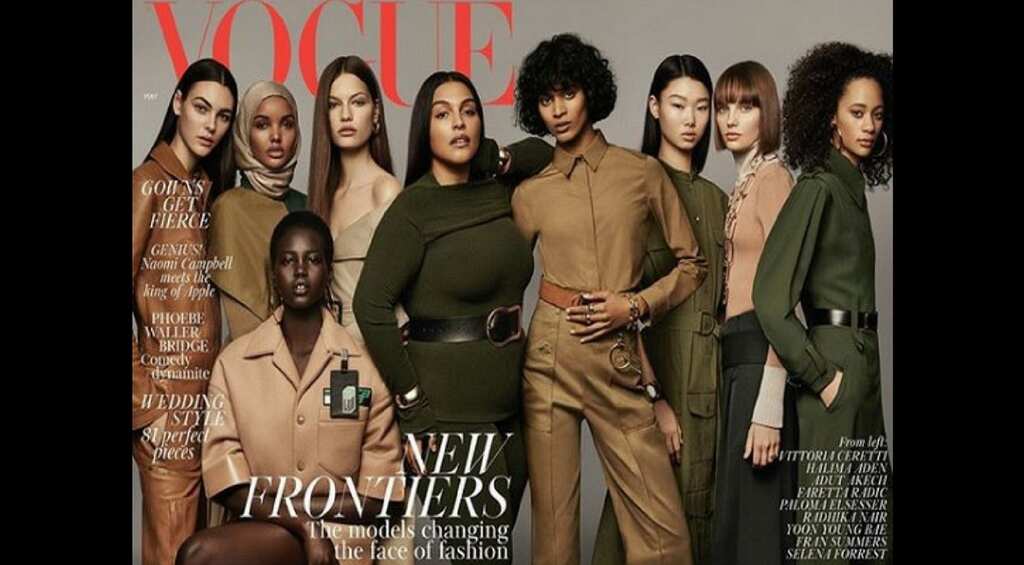 Halima Aden becomes first hijab-wearing model on British Vogue cover