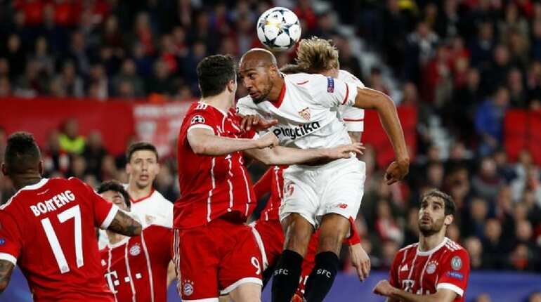 Champions League: FC Bayern acknowledge good fortune in win at Sevilla