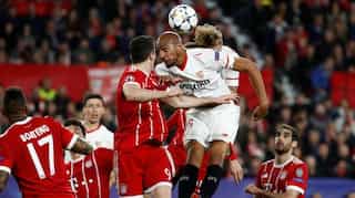 Champions League: FC Bayern acknowledge good fortune in win at Sevilla