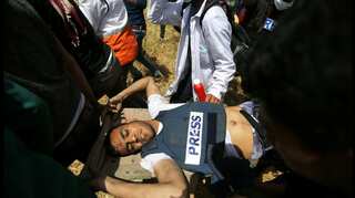 US clears grant for Palestinian journalist shot in Gaza: Report