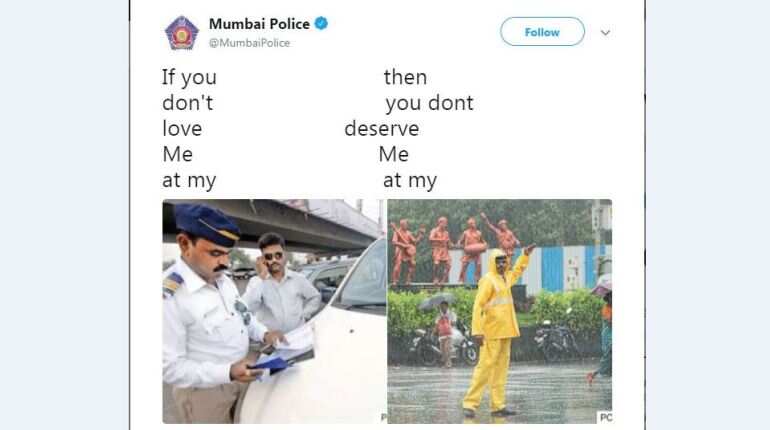 Mumbai Police's take on 'If you don't love me' meme is spot on, take a look