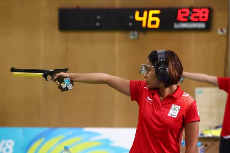 CWG 2018: Heena Sidhu wins gold in women's 25m pistol CWG 2018: Heena Sidhu wins gold in women's 25m pistol