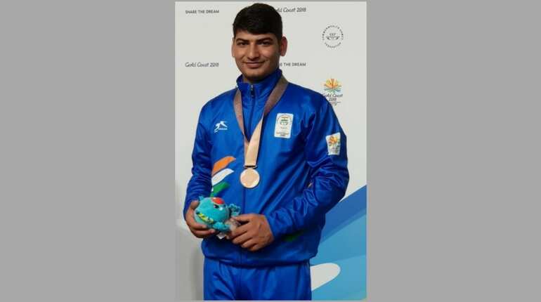 Commonwealth Games: Shooter Om Prakash Mitharval wins bronze in 5m pistol Commonwealth Games: Shooter Om Prakash Mitharval wins bronze in 5m pistol