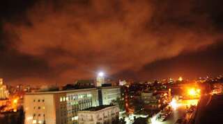 US strikes on Syria: Several explosions heard in Damascus