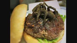 Insects are passe, this American eatery has a Tarantula burger on the menu