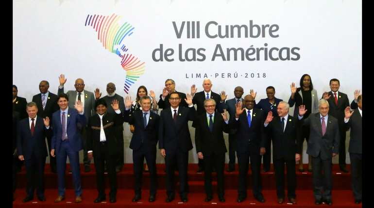Canada backs Syria strikes but others concerned at Americas summit Canada backs Syria strikes but others concerned at Americas summit