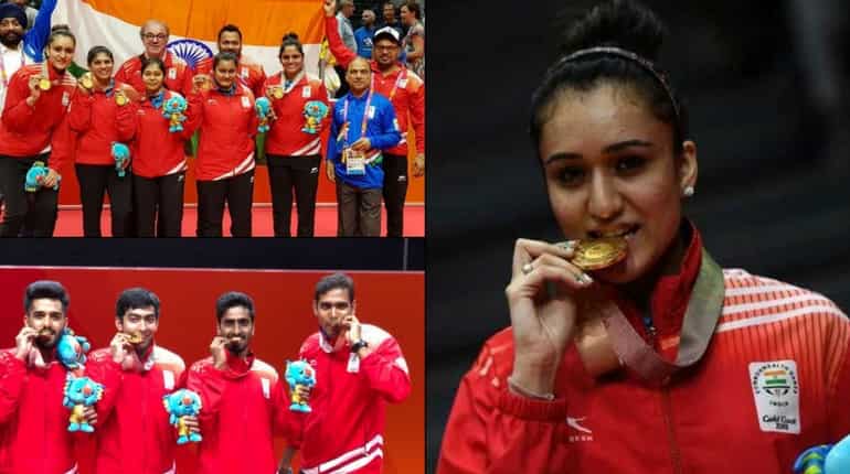 Table Tennis - 3 Gold Medals