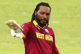 Chris Gayle smashes first century of IPL 2018