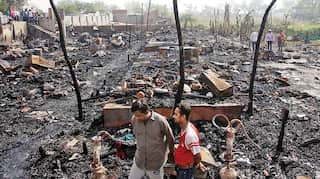 Six dead in fire at Rohingya camp in Myanmar