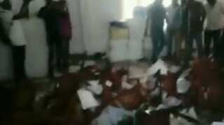 Watch: Congress workers vandalise party's office in Karnataka over distribution of tickets