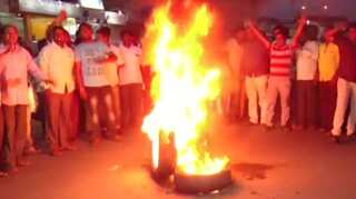 Karnataka assembly elections: Supporters of party member protest over ticket distribution