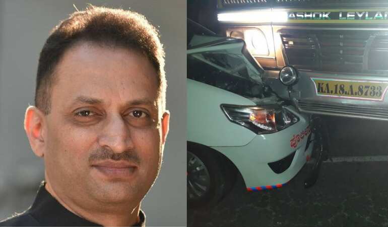 Truck hits escort vehicle, union minister claims 'serious attempt on life'