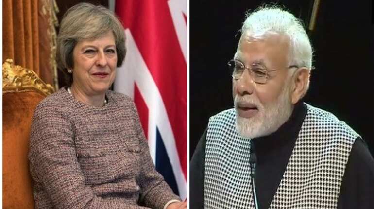 PM Modi attends dinner hosted by Theresa May for Commonwealth leaders