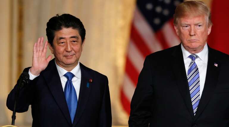 Differences remain as Trump, Japan's Abe agree to intensify trade talks