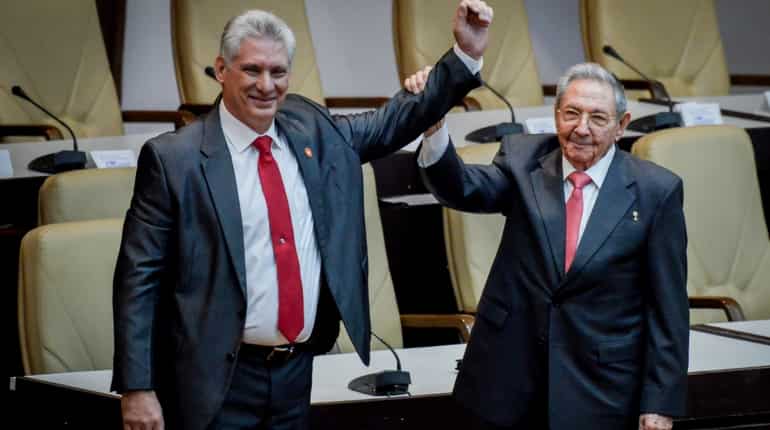Cuba's new president vows to defend legacy of Castro revolution