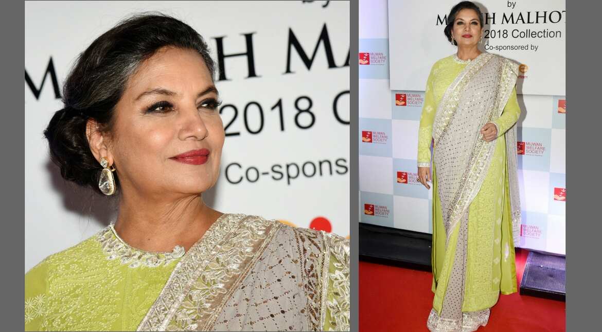 Shabana Azmi at Mijwan Show (Source: Yogen Shah)