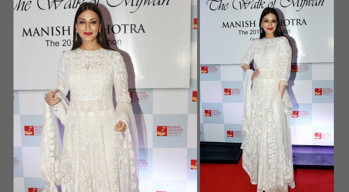 Sonali Bendre  in Mijwan Show (Source: Yogen Shah)