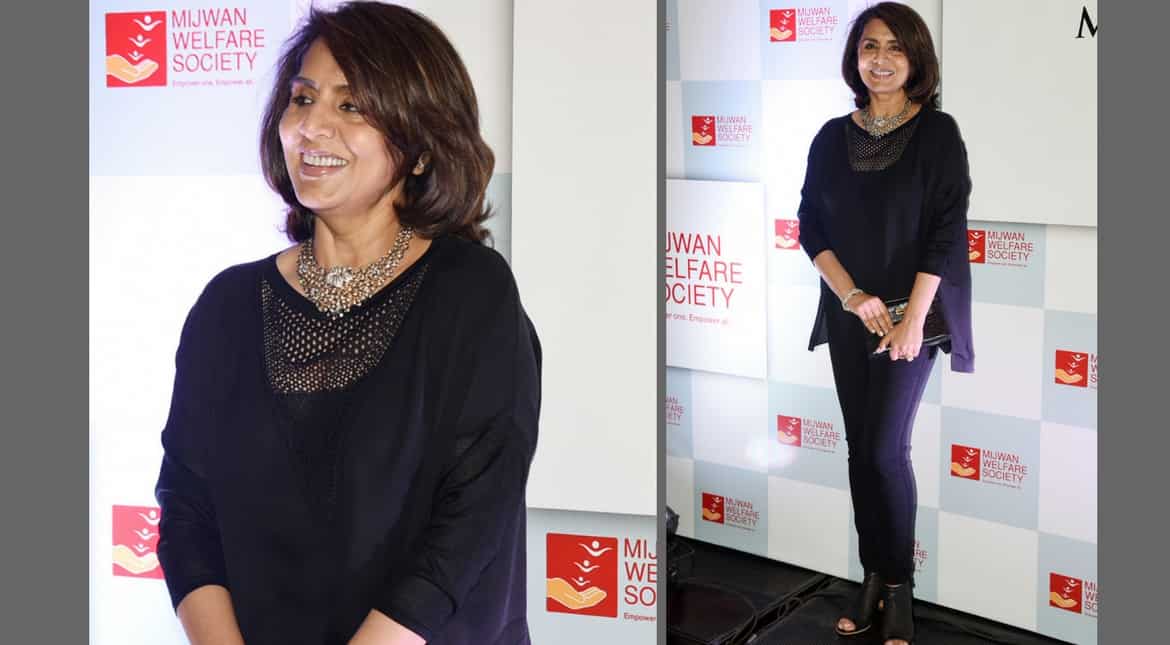Neetu Kapoor in Mijwan Show (Source: Yogen Shah)