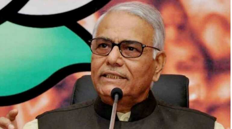 Yashwant Sinha says democracy is under threat, quits BJP