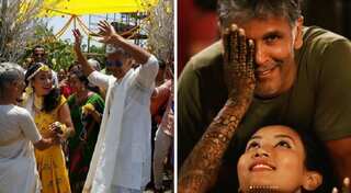 Milind Soman and Ankita Konwar finally getting married today at Alibaug