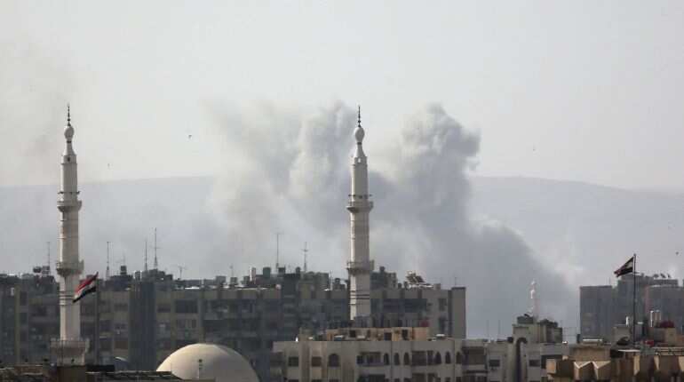 Syrian rebels withdraw from enclave northeast of Damascus