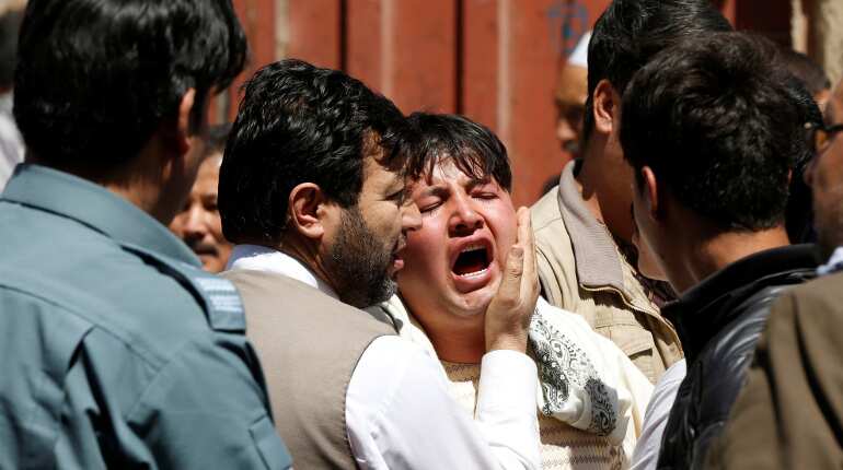 Kabul suicide blast: Death toll reaches 57
