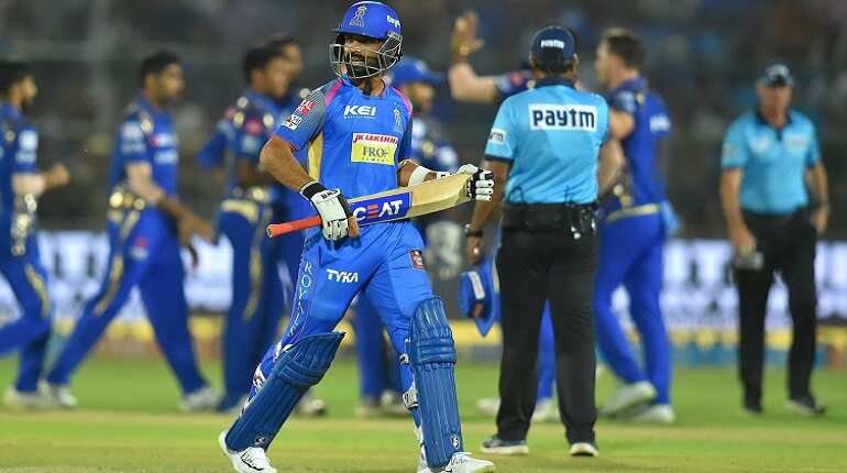 IPL 2018: Gowtham's 11 ball-33 help Rajasthan beat Mumbai by 3 wickets