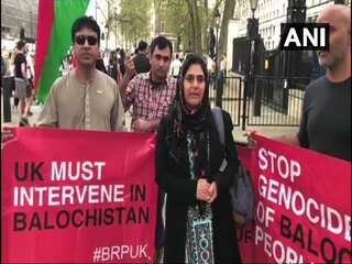 Baloch activists now protest in London after Seoul