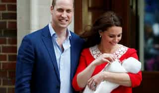 UK's Prince William and Kate register new son Louis's birth