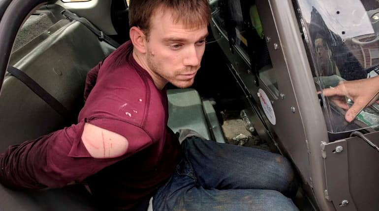 US: Nashville Police arrest naked gunman suspected of shooting 4