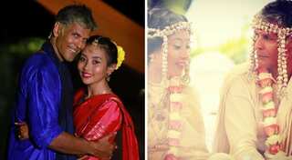 'I love you' says Milind Soman to his bride Ankita Konwar in a heartfelt message post marriage