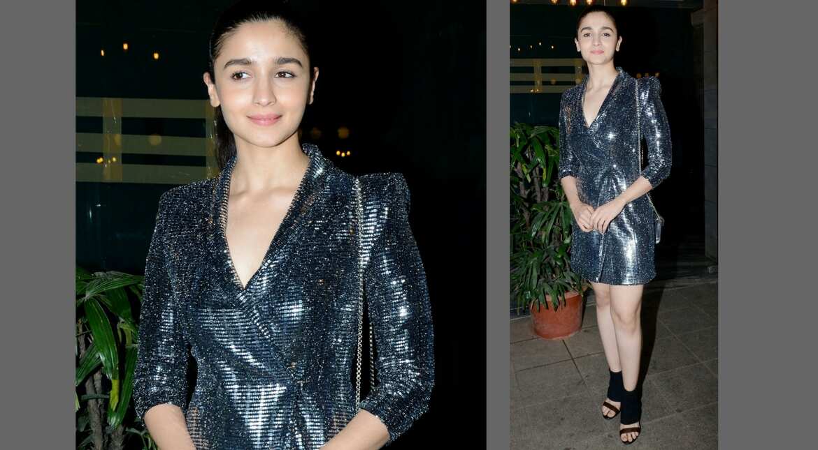 Alia Bhatt in 'Gully Boy' wrap-up party