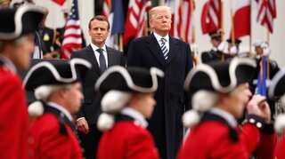 Nuclear pact is key to Europe's security: Macron to Trump