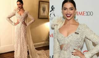 Deepika Padukone stuns in an ivory saree at TIME's 100 Gala, see pics