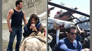 Salman Khan, Jacqueline Fernandez shoot for a romantic 'Race 3' song in Kashmir's Sonmarg