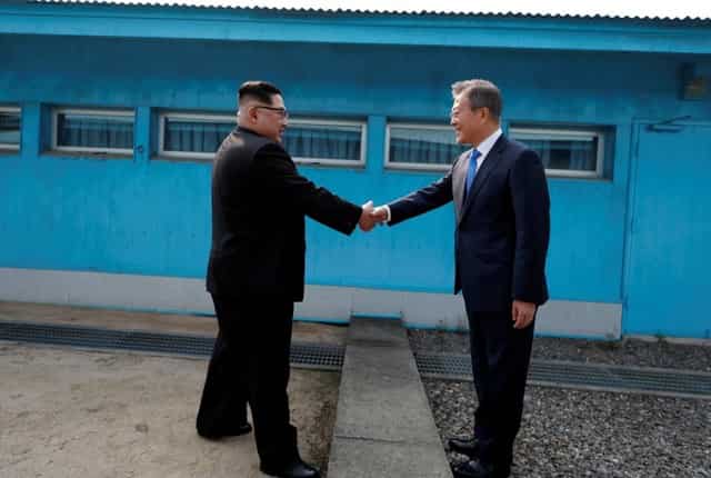 The 'historic' moment