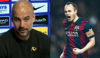 City boss Pep Guardiola wishes Iniesta 'best for the future'
