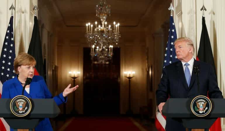 German business leaders fear US tariffs after Merkel-Trump talks German business leaders fear US tariffs after Merkel-Trump talks