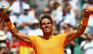 Nadal keeps up winning run to reach Barcelona semis, Tsitsipas stuns Thiem
